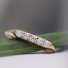 Adi seal diamond ring - yellow gold - Image 2