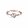 Wavy engagement ring - Image 3