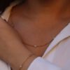 Amanda round eternity diamond bracelet - Image 3