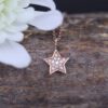 Small star diamond pendant - Image 4