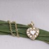 My heart classic hilo heart diamond pendant - Image 6