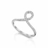 Infinity diamond ring - Image 7