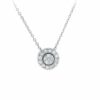 Round pendant with pouvo inlay - Image 3