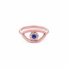 Ayan Hilo diamond and sapphire eye ring - Image 6