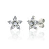 Star drop diamond diamond earring - Image 4