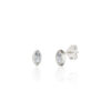 Marquise Stud Evelyn diamond earring - Image 3