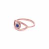 Ayan Hilo diamond and sapphire eye ring - Image 7