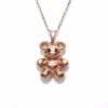 A unique bear pendant with black diamonds - Image 3