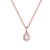 Drop diamond pendant - Image 3