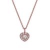 My heart classic hilo heart diamond pendant - Image 5