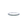 Green emerald semi-studded ring - Image 2