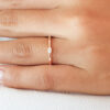 Marquise ring with round diamonds - Image 4