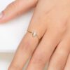Marquise diamond ring - Image 4