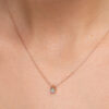Drop diamond pendant - Image 5