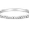 A semi-encrusted ring with diamonds - Image 2