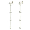 Dangling star earrings with diamonds - Image 5