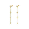 Dangling star earrings with diamonds - Image 3