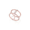 5 baguette stones ring - Image 2
