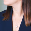 A girl's necklace with diamonds - Image 4