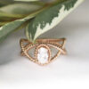 Ariel engagement ring - oval diamond - Image 4