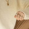 A ring for two black diamond fingers - Image 4