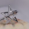 Star of David ring with diamonds - Image 5
