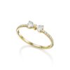 Bow tie ring from hearts - Image 5