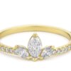 Triple Marquise Ring - Image 6