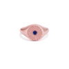 Blue Eye Signet Ring - Image 4