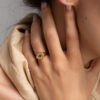 Blue Eye Signet Ring - Image 2