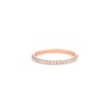 A semi-encrusted ring with diamonds - Image 6