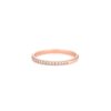 A semi-encrusted ring with diamonds - Image 9