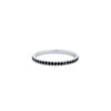 Black diamond semi-studded ring - Image 2