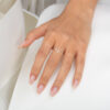 Diamond zigzag ring - Image 5