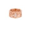 One ounce ring set with diamonds - Image 2