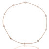 A necklace wrapped in hearts studded with diamonds - Image 3