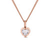 Basel heart diamond pendant - Image 3