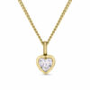 Basel heart diamond pendant - Image 2