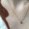Solitaire round diamond pendant - Image 7