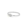 Rhombus shaped ring with 6 diamonds inlay - Image 2