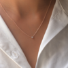 4 prong heart diamond pendant - Image 6